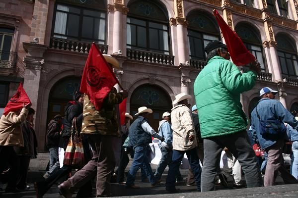 Productores zacatecanos exigieron seguridad y apoyo al campo.