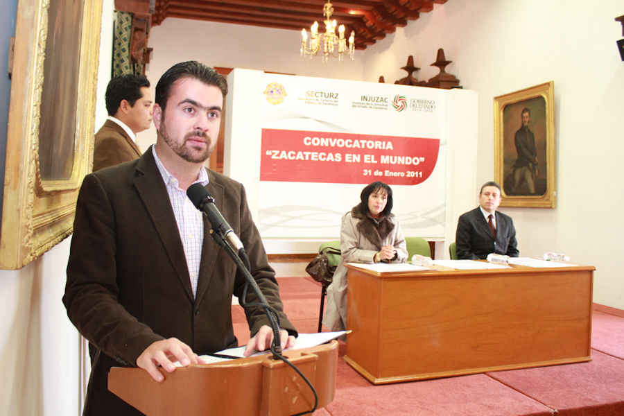 El director del Injuzac aseguró que los mejores proyectos de promoción del estado se elegirán de manera transparente.