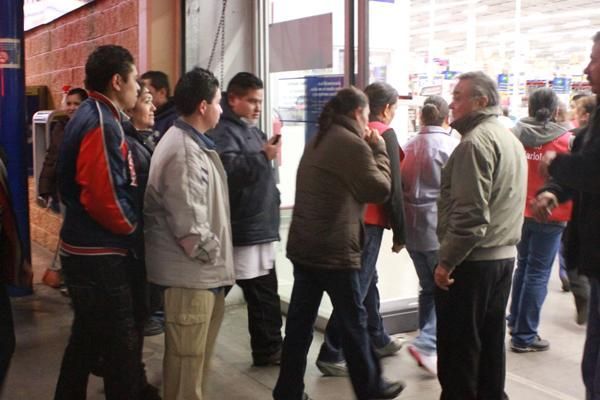 Evacuaron a la gente