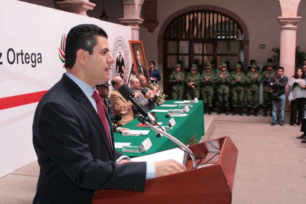 Miguel Alonso, gobernador de Zacatecas