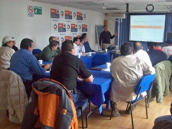 Se capacitó a personal de varias empresas.