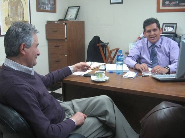 Reunión con Rafael Sánchez Preza