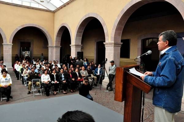 El evento se realizó en la Casa Municipal de Cultura de Zacatecas