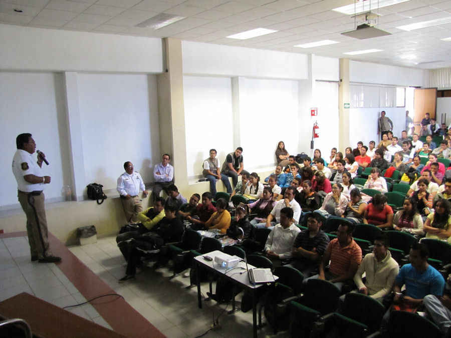 Participaron de 300 alumnos de la UTEZ en la conferencia “Introducción a la Protección”.
