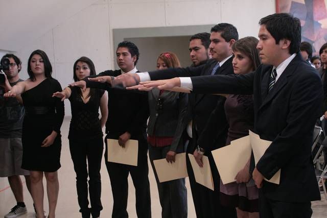 Tomó protesta al comité local Francisco García Salinas