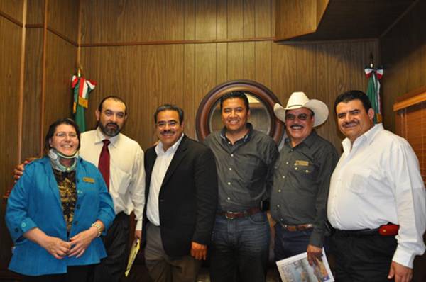 José María González estuvo en Fort Worth