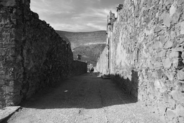 Una de las calles de Real de Catorce Una de las calles de Real de Catorce