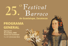 Conoce el programa del Festival Barroco de Guadalupe 2026