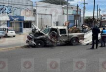 Causa carambola frente a la Corona y se da a la fuga, en Fresnillo