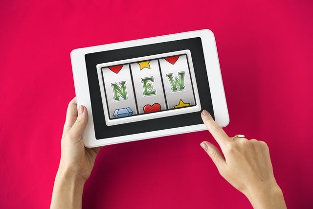 Slot Bingo Words Graphic Concept