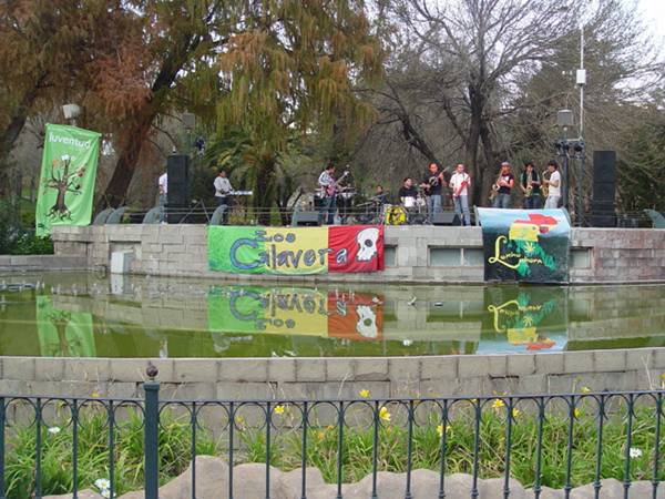 Los Calavera tocaron sus mejores éxitos.