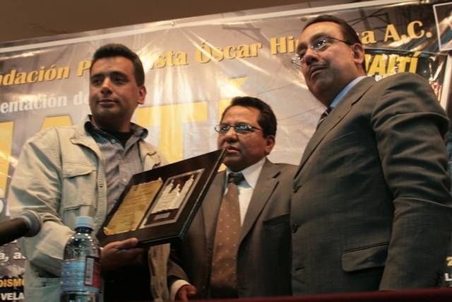 El fotógrafo recibió un reconocimiento
