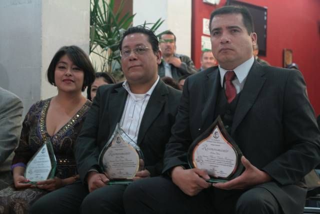 Lucía Dinorah Bañuelos, Juan Castro y Alfredo Valadez