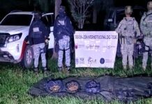 Aseguran armas y más de 3 mil cartuchos en Tlaltenango y Villanueva