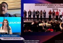 Verónica Díaz salió en tercer lugar en encuestas, asegura Alfredo Femat