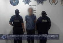 Detienen a vecino por insultar a adulto mayor y apedrear su casa