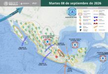 Alertan por lluvias muy fuertes en territorio estatal