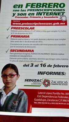 preinscripciones
