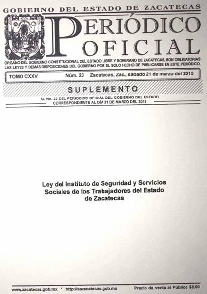 ley issstezac ley issstezac