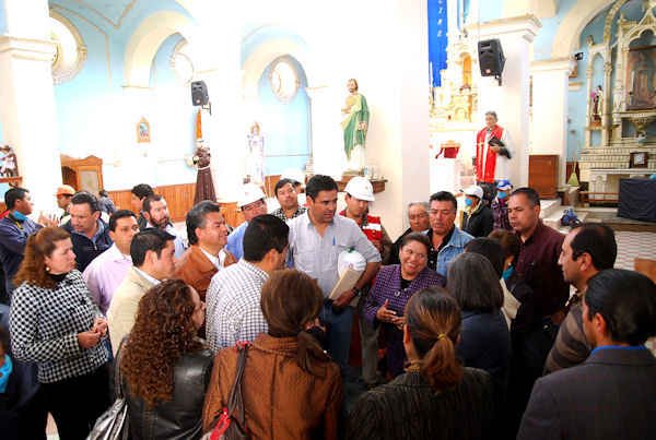 El templo de la Inmaculada Concepción no presenta daños estructurales. El templo de la Inmaculada Concepción no presenta daños estructurales.