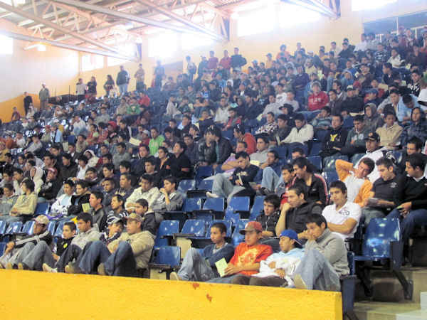 Participan 900 jóvenes en sorteo para el Servicio Militar en Guadalupe.