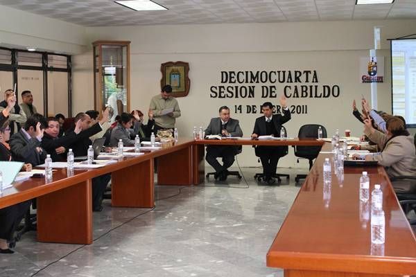 El cabildo aprobó el plan en sesión de cabildo El cabildo aprobó el plan en sesión de cabildo