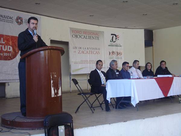 El director del injuzac acudió al evento
