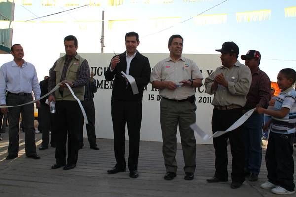 El alcalde inauguró las obras