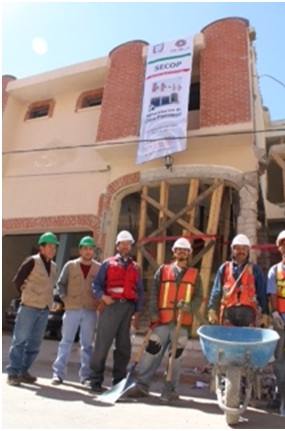 Constructores de la obra