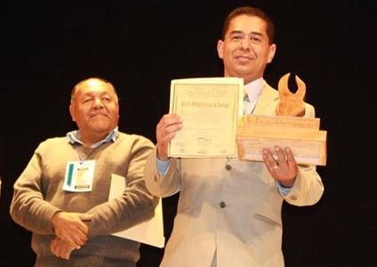 Alfredo Salazar de Santiago recibió el reconocimiento Alfredo Salazar de Santiago recibió el reconocimiento