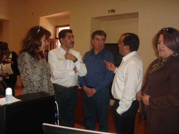 Se reunieron autoridades de Coprovi y el municipio