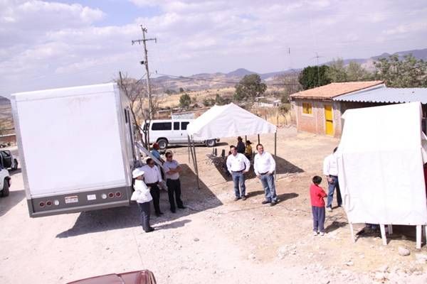 En el municipio de Trinidad García de la Cadena se instalaron las brigadas móviles de ADIFAM