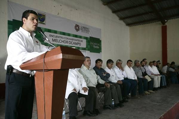 Miguel Alonso lamentó que durante años Melchor Ocampo y sus comunidades han estado en el abandono.