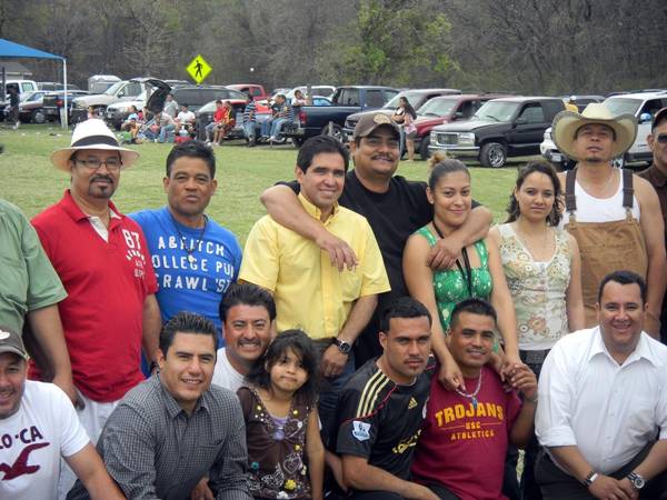 El alcalde convivió con sus paisanos