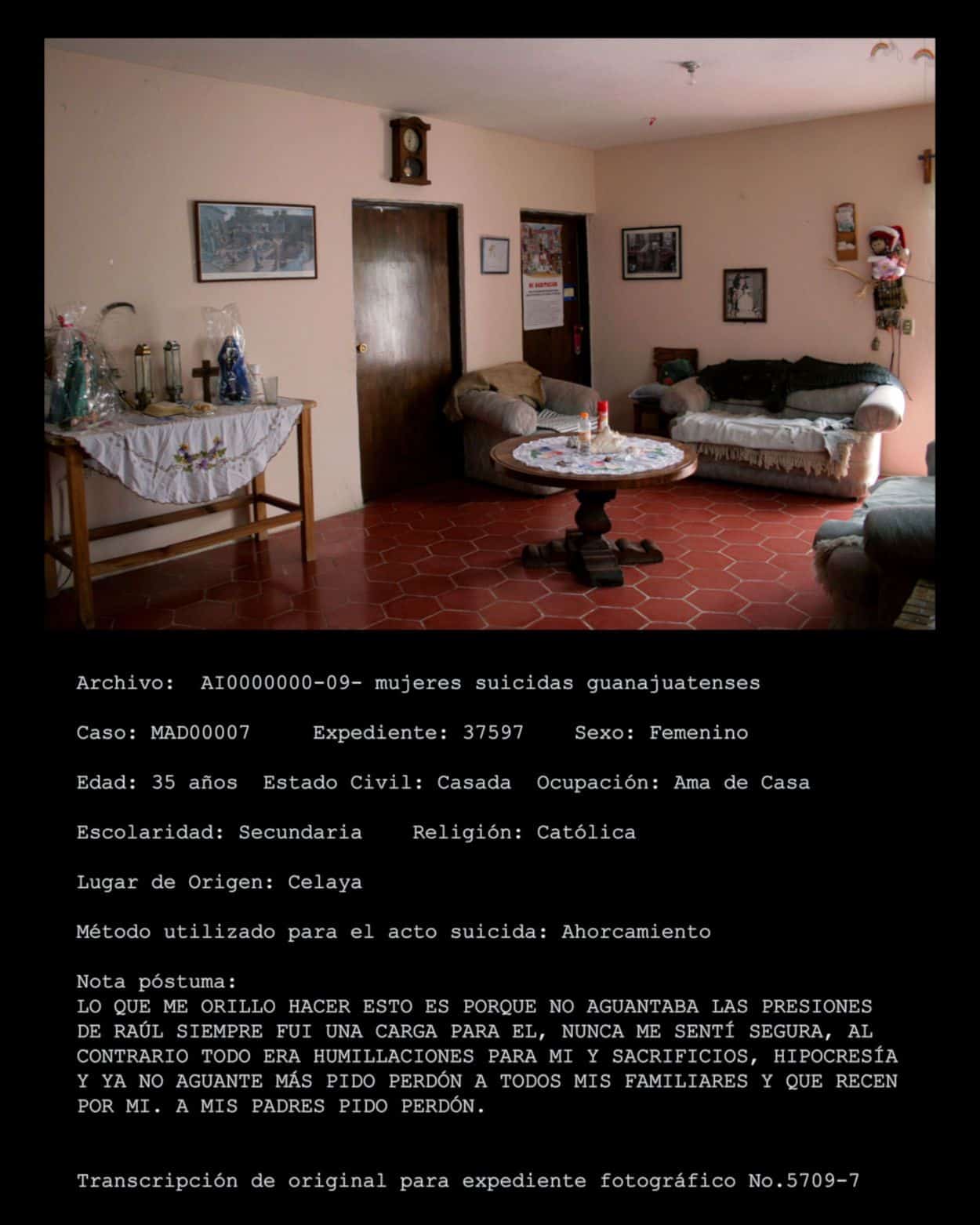 Arelí Vargas Colmenero, Serie Axiomas Inevitables 2, Guanajuato, 2009