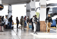Despliegan operativo contra trata de personas en Central de Autobuses