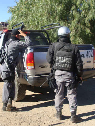 Vigilan el territorio de Río Grande contra el crimen organizado.