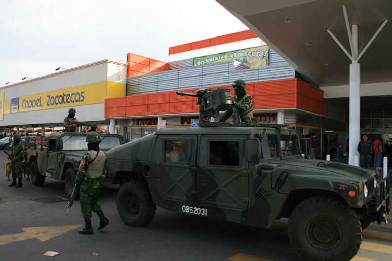 El operativo duró casi dos horas.