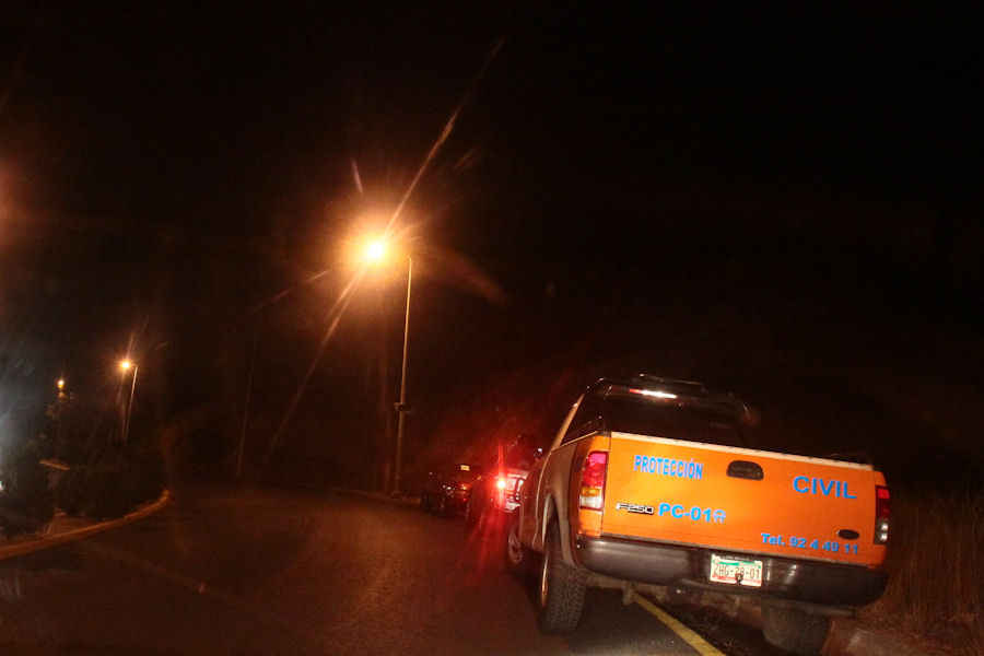 Acudieron elementos de protección civil y bomberos del municipio y el Estado