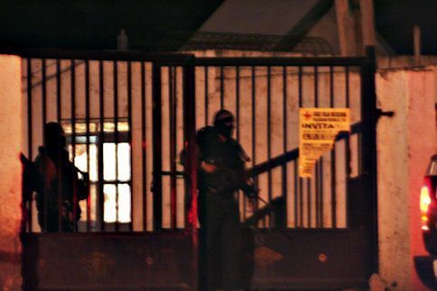 Movilización minutos después del incidente. Movilización minutos después del incidente.