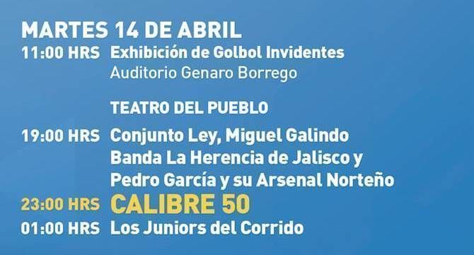 programa feria jerez 12 calibre