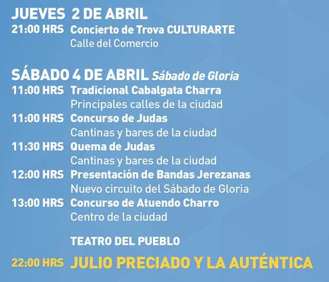 programa feria jerez 2 julio