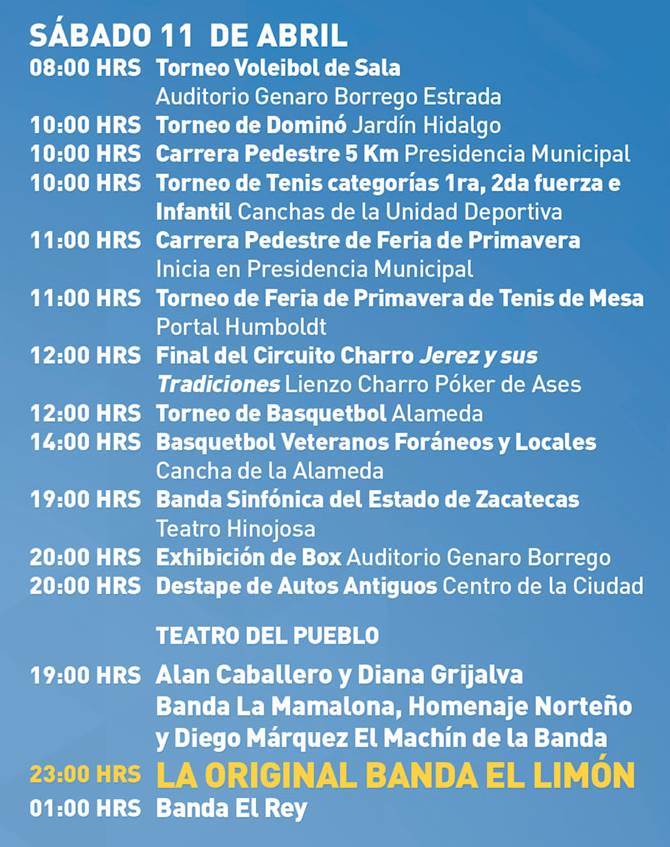 programa feria jerez 9 limon