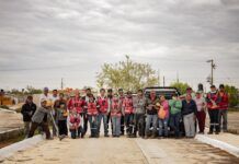 Orla Camino Rojo y comunidad de San Tiburcio reforestan con especies nativas
