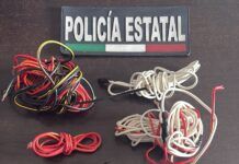 Detienen a robacables y a 2 presuntos dealers en Guadalupe
