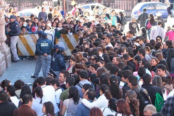 Los fans abarrotaron la Catedral