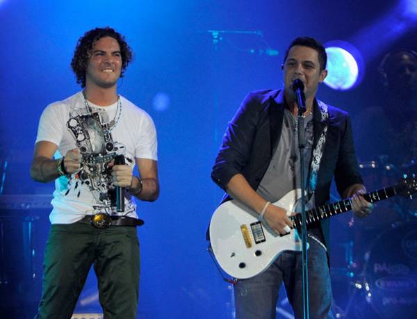 David Bisbal y Alejandro Sanz David Bisbal y Alejandro Sanz