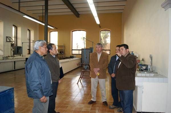 Hicieron un recorrido por las instalaciones de la unidad