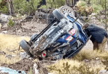 Volcadura en curvas de Rocamontes deja 3 lesionados